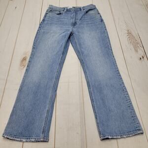 Denim Forum the Bailey high rise boot bootcut kick crop jeans size 29 Aritiza